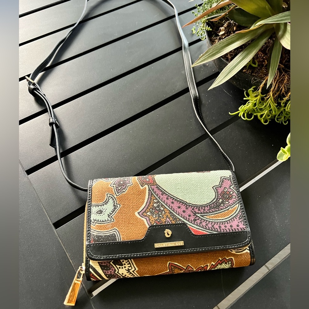 Spartina 449 crossbody wallet purse NWOT